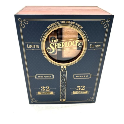 The Sherlock Puzzle Game From Marbles: The Brain Store Limited Edition - Image 1 of 4
