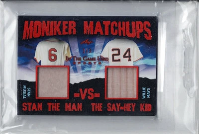 Leaf Willie Mays/Stan Musial Moniker 2020 enfrentamientos ¡Salón 1/3! ROJO Foto 1 de 2