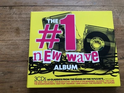 Various Artists : The #1 New Wave Album CD Box Set 3 Discs 2019 ** LIKE NEW ** - Image 1 of 4
