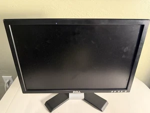 VINTAGE Dell E156FPF 15" LCD Monitor w/ Stand TESTED WORKS - Picture 1 of 7