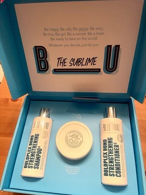 Boldplex 3 4 y 5 Bond Restore Tratamiento Champú y Acondicionador Trío Set de Regalo NUEVO Foto 1 de 4