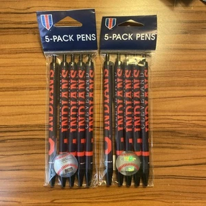 Cleveland Indians Click Tintenstifte 5er Pack [NEU] MLB Stift (2) - Bild 1 von 3