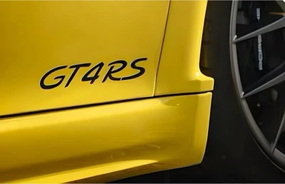 Juego de calcomanías para puertas pequeñas GT4 RS nuevo estilo Porsche Cayman 2016-2025 718 981 982 Foto 1 de 2