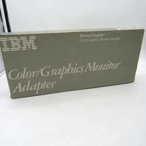 IBM Color/Graphics Monitor Adapter - New Old Stock 8286097 -- SEALED !! - Picture 1 of 3