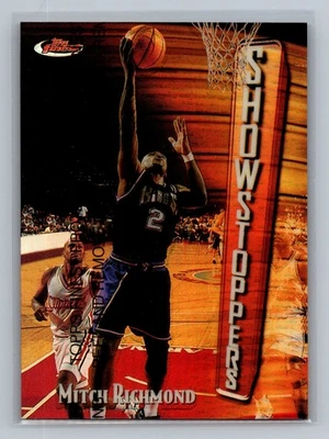 Mitch Richmond 1997-98 Finest #180 Refractors Kings Foto 1 de 2