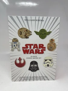 Kit para hornear galletas Williams Sonoma STAR WAR 8 cortadores con puntas de decoración - Imagen 1 de 5