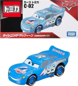 Takara Tomy Disney Pixar Cars Tomica C-02 Light McQueen DINOCO type Mini Car Toy - Picture 1 of 4