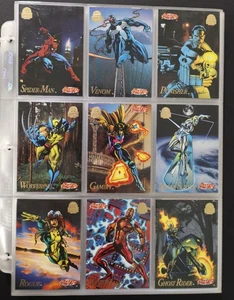 1994 Fleer Marvel Universe Series 5 Set w/ Inserts *Set 134 - Picture 1 of 5