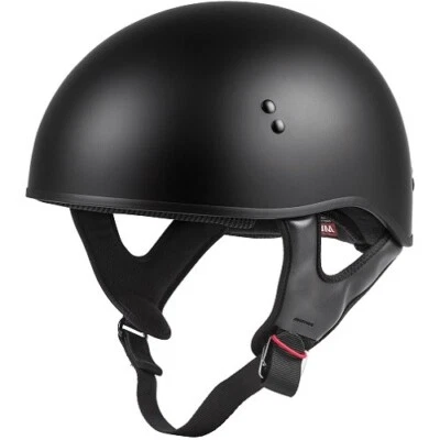 Casco GMAX® - HH-45 negro mate media carcasa (elige tu estilo) Foto 1 de 4