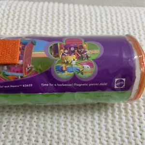 MAGNETIC POLLY POCKET PLACE PLAY MAT POLLY VILLA MATTEL 2003 MAGNETE NUOVO MAI USATO!! - Foto 1 di 5
