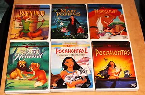 DISNEY DVD GOLD COLLECTION LOT OF 6 MOVIES: ALL HAVE BEEN INSPECTED - Picture 1 of 1