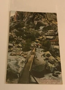 Postal litográfica 1910 publicada Harmon Falls Eldorado Springs Colorado - Imagen 1 de 3