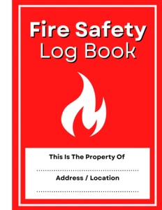 Fire Safety Log Book: A4 Alarm Inspection and Testing Log – Health and Safety Co - Picture 1 of 2