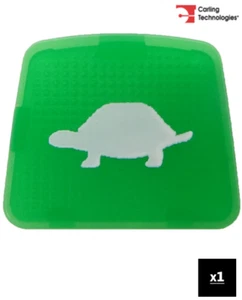 Inserto de cabeza basculante CARLING 275.9048 SERIE L SUPERIOR TORTUGA VERDE - Imagen 1 de 1
