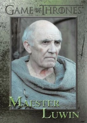 MAESTER LUWIN (Donald Sumpter) / Game of Thrones Season 2 (2013) BASE Card #75 - Image 1 of 2
