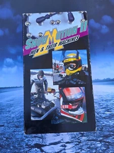 SNOW MOTION II MEN & THEIR MACHINES VHS CANADA SNOWMOBILE DOCUMENTARY VINTAGE - Picture 1 of 7
