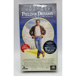Vintage 1989 Kevin Costner Field of Dreams VHS NEW MCM Universal Studios - Imagen 1 de 7