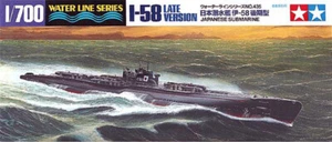 Tamiya 31435 Japanese Submarine I-58 1/700 Scale Plastic Model Kit - Picture 1 of 4
