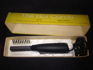 VTG Remington Hot Comb Mens Hair Styler Styles Dries Combs Brushes HW-2A IOB - Picture 1 of 7