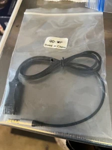 3.5mm Plug Adapter Converter To Quick Disconnect QD Cable For Plantronic Headset - Picture 1 of 3