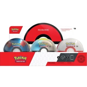 Pokemon Poke Ball 2024 Q4 Tin Display TCG Sealed Case - Picture 1 of 1