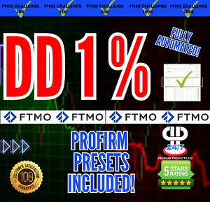 BEST EA ONLY 3% DD - PROP FIRM EA - Forex MT4 Expert Advisor - 99.9% BACKTESTED