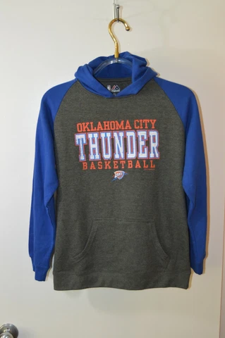 Oklahoma City Thunder  YOUTH Boys Hoodie Sweatshirt - XL NWT Cover