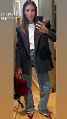 Chaqueta/Ablazer Vintage Statement Lord & Taylor Glen Cuadros Doble Pecho Talla 10 Foto 1 de 4