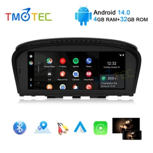 Für BMW E60 E61 E90 E91 CCC 8.8'' Android 14.0 Autoradio CarPlay 8 Core GPS Navi - Bild 1 von 17
