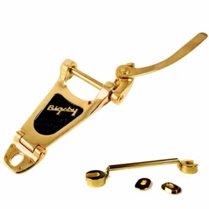 Vibrato BIGSBY B3 original KIT With TOWNER Tailpiece System Stainless Steel GOLD - Picture 1 of 1
