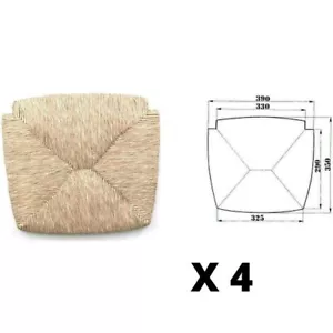 Ricambio per sedia in paglia modello Venezia X4 pz seduta sedile cuscino fondo - Zdjęcie 1 z 4