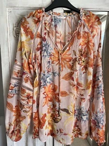Guess Ladies Summer Top Size M Multicoloured - Picture 1 of 8