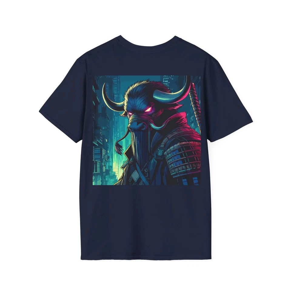 Camiseta Unissex Softstyle Ushi Oni, Torro the Ox Yokai - Imagem 1 de 1