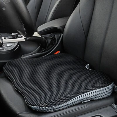 Universal Memory Wedge Foam Car Seat Cushion Driving Vision Enhance Pain Relief