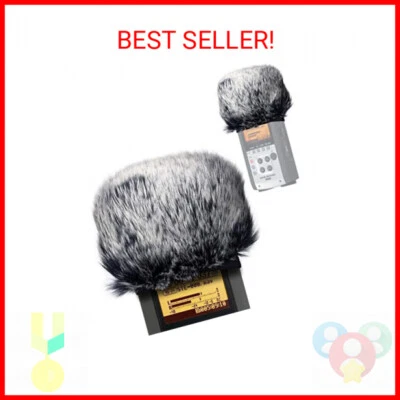 Manguito de Parabrisas para Zoom H2N/H4N Grabadoras Prácticas, Micrófono Zoom Piel de Gato Muerto Parabrisas Foto 1 de 2