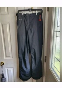 Nwt Eastern mountain sports kids large thermometer black snow pants - Picture 1 of 5