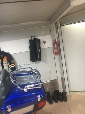 Paquete de 2 antenas de acero inoxidable AM/FM/XM/CB de 31 pulgadas mástil para Harley-Davidson Foto 1 de 4