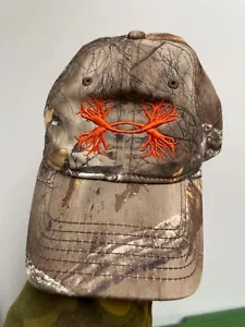 Under Armour RealTree AP Hat Cap Branch Antler Logo Hunting Camo Embroidered - Picture 1 of 7