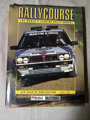 RALLYCOURSE 1987-88 Mike Greasley ISBN 090513849X Car Book Motorsport - Image 1 of 4