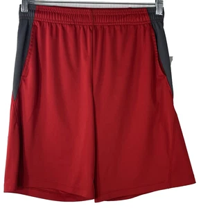 All In Motion Red & Grey Athletic Shorts Boys XL (16) - Picture 1 of 4