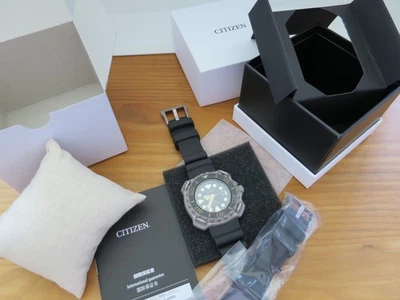🈹 Unworn 🉐 Citizen BN0220-16E Promaster Diver Super Titanium Diver's Watch - Image 1 of 4