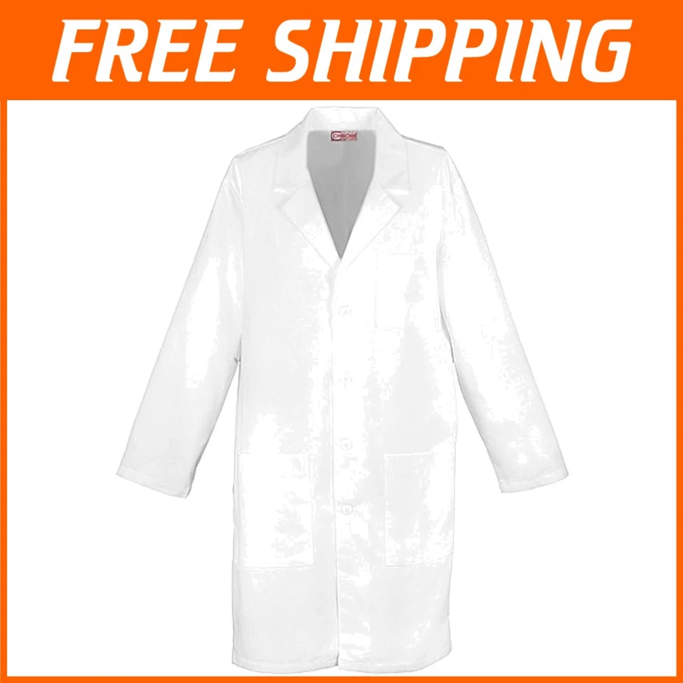 40" Unisex Labcoat with Easy Side Access - Image 1 of 2