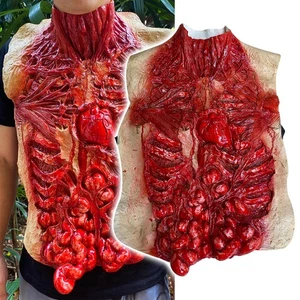 Fake Body Parts Scary Intestine Dead Body Parts Halloween Props Organ Fake In... - Bild 1 von 7