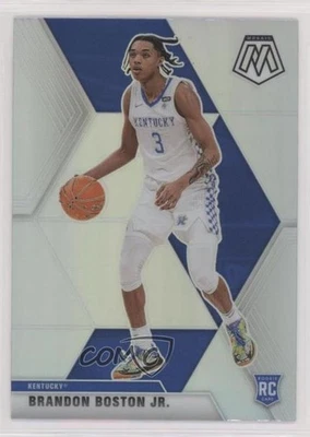 2021-22 Panini Chronicles Draft Picks Mosaic Silver Brandon Boston Jr Rookie RC - Image 1 of 2
