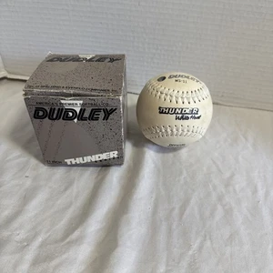 DUDLEY ~ THUNDER White HEAT SERIES 11 Inch SOFTBALL - Picture 1 of 1