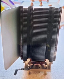 Genuine Apple Mac Pro A1186 593-0635 Tower Heatsink Cooler With Airflow Baffle - Picture 1 of 2