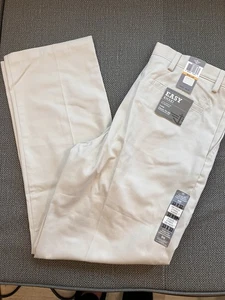 Pantalones Dockers Easy Caqui Para Hombre 33x32 Beige Caqui Calce Clásico Plisado D3 - Imagen 1 de 7
