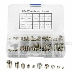 Protable Threaded Inserts Helicoil 150Pcs Accessories Direct Replacement - Picture 1 of 7