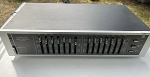 Ecualizador Gráfico Pioneer SG-550 Estéreo 7 Bandas Analógico De Colección ¡Hecho en Japón! - Imagen 1 de 7