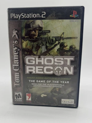 Tom Clancy's Ghost Recon (Sony PlayStation 2, 2002 PS2) Complete CIB & Tested - Image 1 of 3